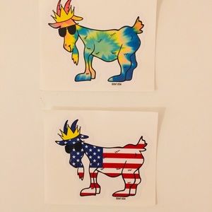 GOAT USA STICKERS